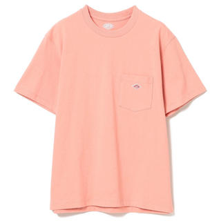ダントン(DANTON)のDANTON ポケットTシャツ　コーラルピンク(Tシャツ(半袖/袖なし))