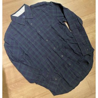 ギャップ(GAP)のGAP★メンズ★黒緑★薄手チェックシャツ★長袖(シャツ)