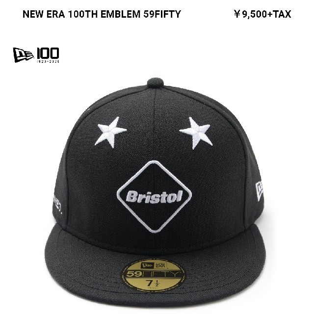 F.C.Real Bristol NEW ERA 100TH 7 1/2 新品メンズ - キャップ