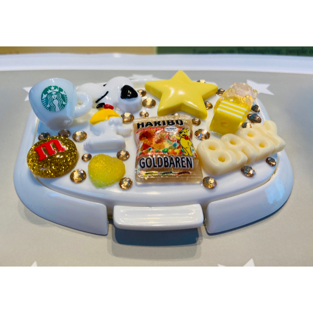 SNOOPY(スヌーピー)のスヌーピーコーヒーブレイク♡ウエットティッシュ　ケース　おしりふき　ハンドメイド ハンドメイドのキッズ/ベビー(外出用品)の商品写真