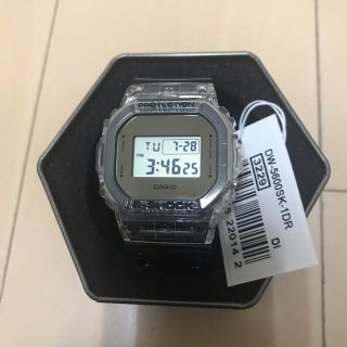 ジーショック(G-SHOCK)の新品 CASIO G-SHOCK  DW-5600SK-1DR スケルトン　(腕時計(デジタル))