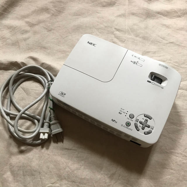 NEC(エヌイーシー)のNEC プロジェクター スマホ/家電/カメラのテレビ/映像機器(プロジェクター)の商品写真