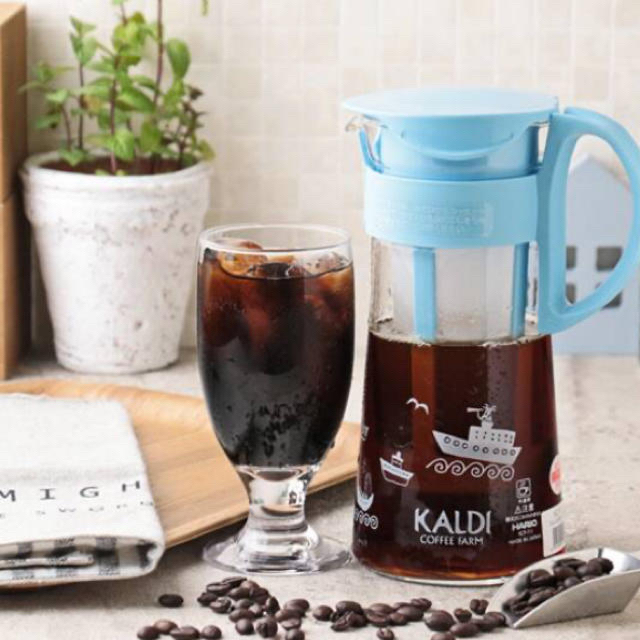 KALDI(カルディ)のカルディ 水出しコーヒーポットミニ 5杯用　600ml スマホ/家電/カメラの調理家電(コーヒーメーカー)の商品写真