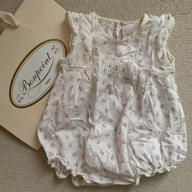 Bonpoint(ボンポワン)の専用　bonpoint baby rompers♡ キッズ/ベビー/マタニティのベビー服(~85cm)(ロンパース)の商品写真