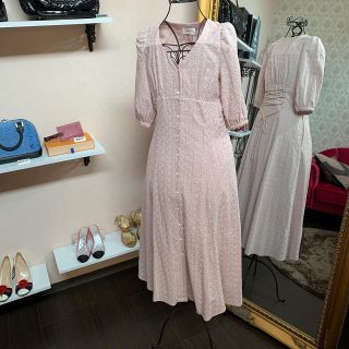 デイシー(deicy)のDEICY デイシー ワンピース ピンク 新品 未使用(ロングワンピース/マキシワンピース)