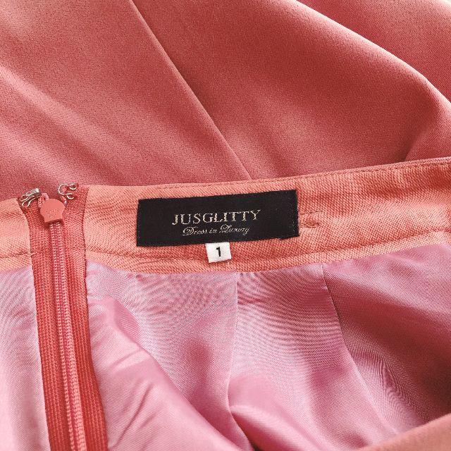 JUSGLITTY(ジャスグリッティー)のJUSGLITTY　ベルト付タイトスカート レディースのスカート(ひざ丈スカート)の商品写真