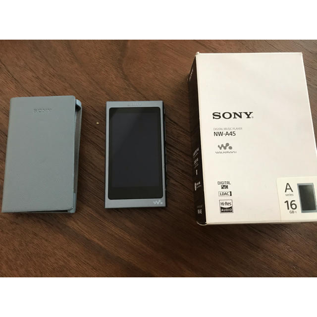 SONY ウォークマン純正ケース付き　NW-A45 16GB