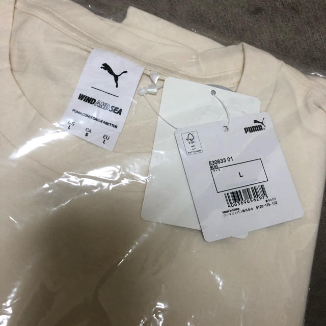 PUMA(プーマ)のPUMA wind and sea ウィンダンシー　コラボ　ロンT メンズのトップス(Tシャツ/カットソー(七分/長袖))の商品写真