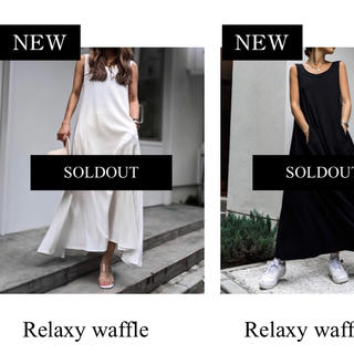 aclent)新品タグ付き　Relaxy waffle one piece