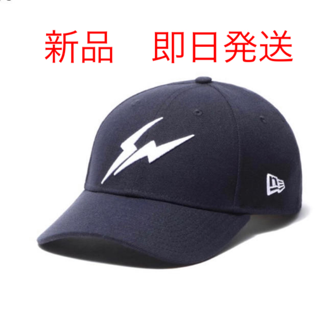 NEW ERA x FRAGMENT 9FORTY サンダーネイビー状態