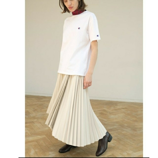 FRAY I.D(フレイアイディー)のアシメ ヘム ライン プリーツ スカート レディースのスカート(ロングスカート)の商品写真