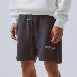 フィアオブゴッド(FEAR OF GOD)のFOG essentials sweat shorts black XXS(ショートパンツ)