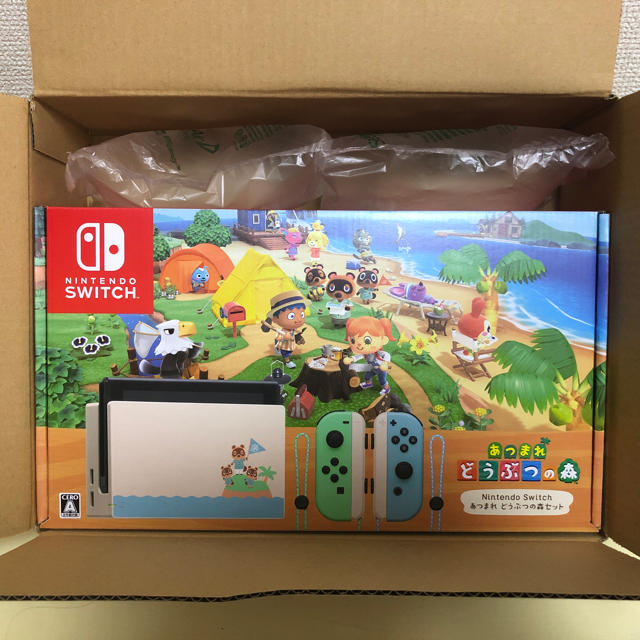 ゲームソフトゲーム機本体Nintendo Switch あつまれ どうぶつの森セット/Switch/HA