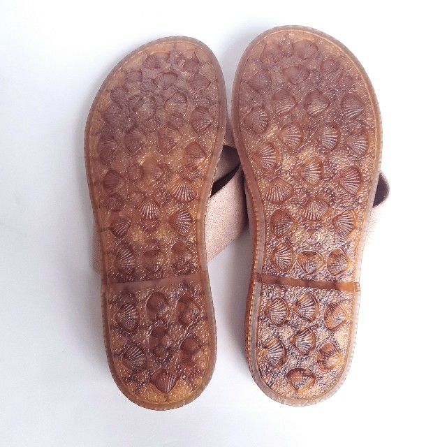 【ブラック・24.5cm】フラットサンダル レディースの靴/シューズ(サンダル)の商品写真