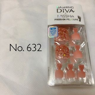 ミシャ(MISSHA)のDASHING DIVA 足爪用 ダッシングディバ ペディキュア(つけ爪/ネイルチップ)