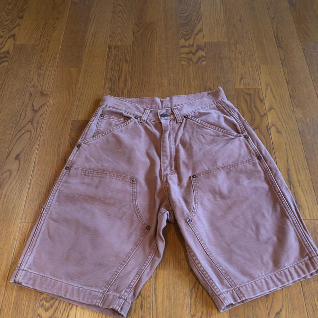 carhartt(カーハート)のカーハート　ダブルニー　ハーフパンツ　ブラウン　ワーク メンズのパンツ(ショートパンツ)の商品写真