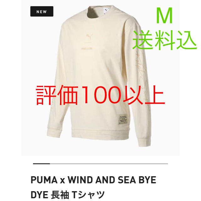 PUMA(プーマ)のPUMA x WIND AND SEA BYE DYE 長袖 TシャツM メンズのトップス(Tシャツ/カットソー(七分/長袖))の商品写真