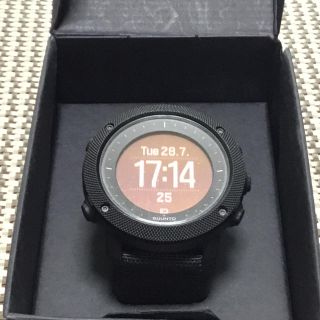 スント(SUUNTO)のSUUNTO TRAVERSE ALPHA STEALTH 美品　完備(腕時計(デジタル))