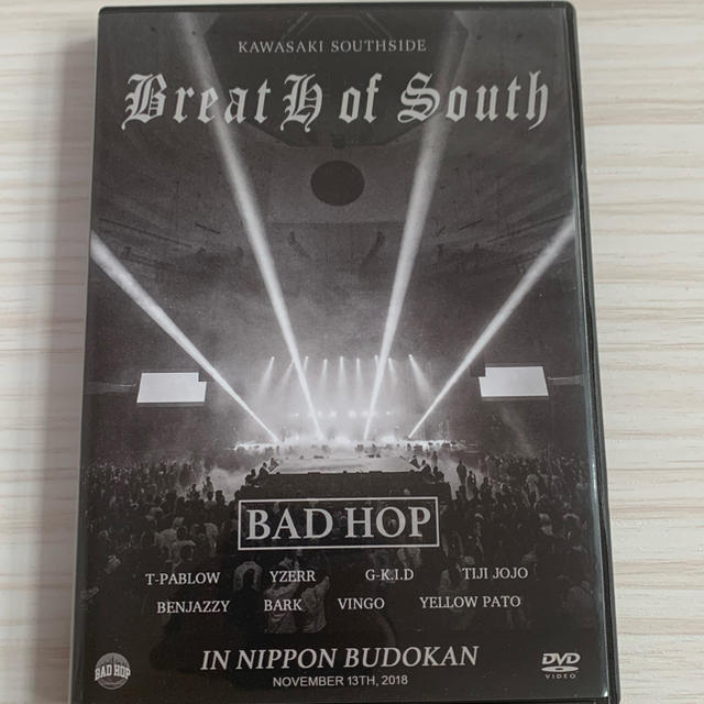 ミュージックBADHOP LIVE DVD 武道館　バッドホップ