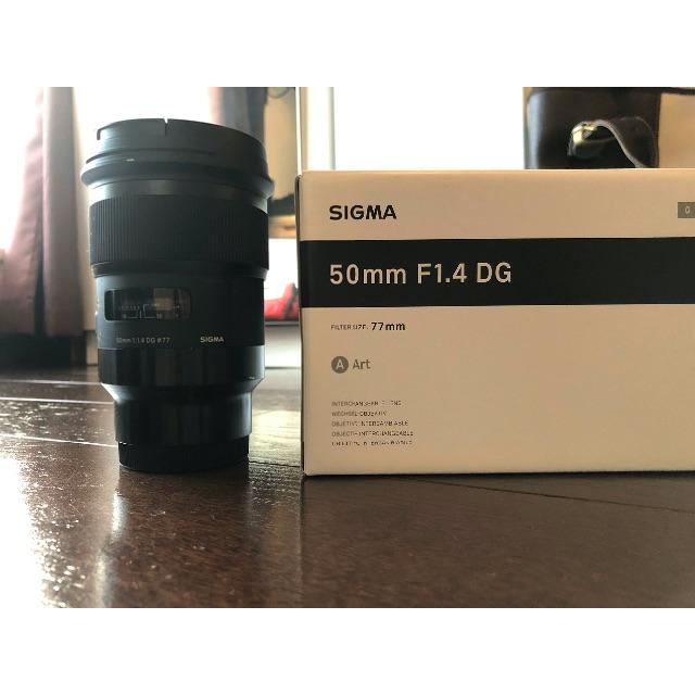 SIGMA 50mm F1.4 DG HSM [ソニーEマウント]【超美品】スマホ/家電/カメラ