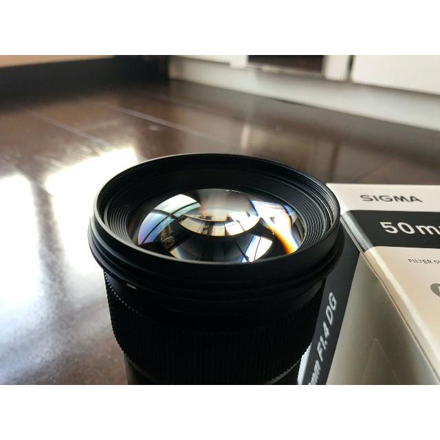 SIGMA 50mm F1.4 DG HSM SONY 超美品 Eマウント