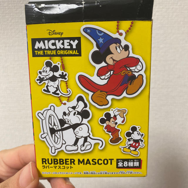 Disney(ディズニー)のミッキーのラバーマスコット エンタメ/ホビーのおもちゃ/ぬいぐるみ(キャラクターグッズ)の商品写真