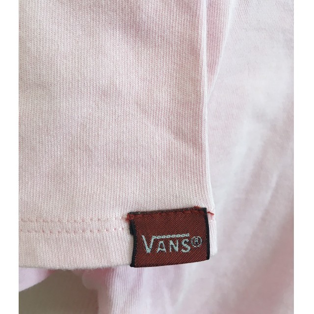 VANS(ヴァンズ)のvans　Tシャツ　ピンク レディースのトップス(Tシャツ(半袖/袖なし))の商品写真