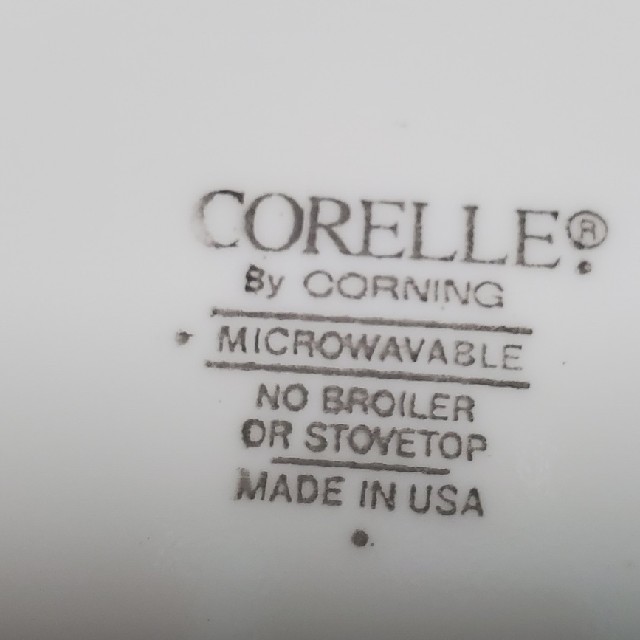 CORELLE(コレール)のコレールランチプレート６枚 インテリア/住まい/日用品のキッチン/食器(食器)の商品写真