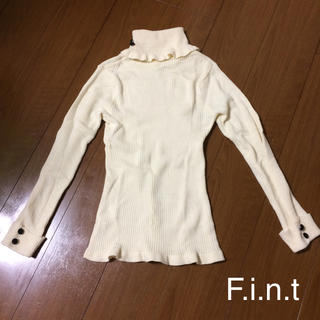 フィント(F i.n.t)の衣替えセール！f.i.n.t 薄手ニット(ニット/セーター)
