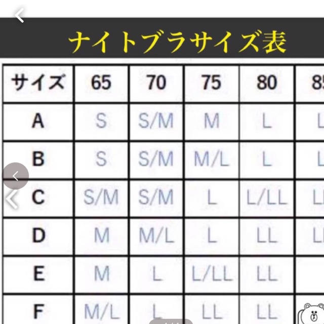 ナイトブラ ブラック ノンワイヤーLサイズ レディースの下着/アンダーウェア(ブラ)の商品写真