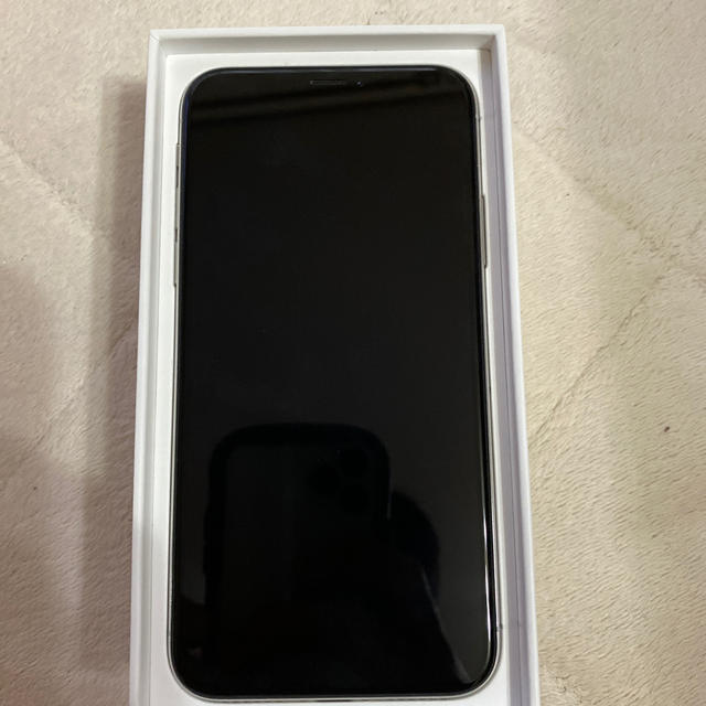 【人気商品！】 iPhone X silver 256GB スマートフォン本体