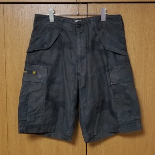 ダブルタップス(W)taps)のwtaps CARGO SHORTS SATIN.CAMO  M(ショートパンツ)