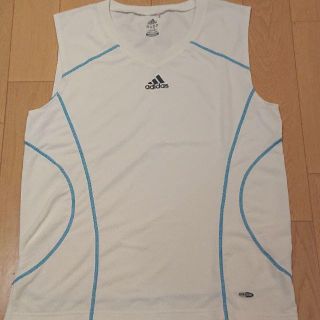 アディダス(adidas)のadidas ノースリーブ メンズ XO ホワイト Clima Cool 365(タンクトップ)