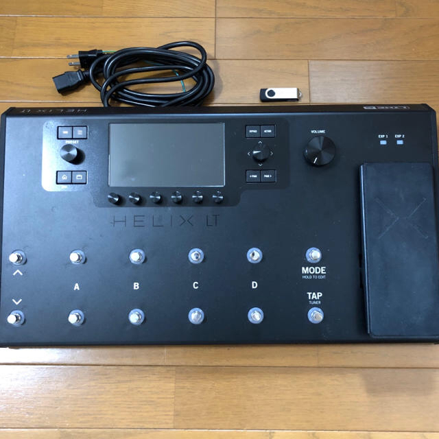 LINE6 HELIX LT 社外ケース、箱、USBメモリー付き-