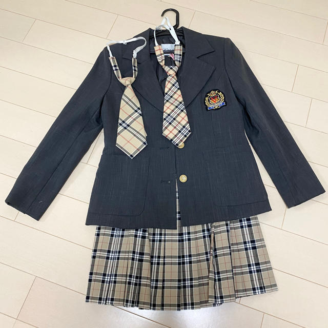 制服一式 卒業式 小学生 ジュニア ブレザー レディースのレディース その他(セット/コーデ)の商品写真