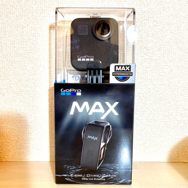 最終値下げ！【新品】GoPro MAX CHDHZ-201-FW（国内正規品）