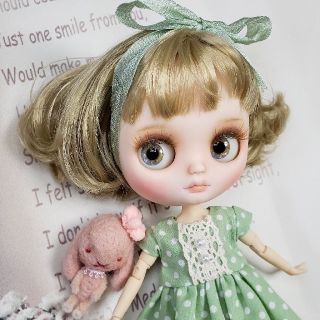 【🍀｡*ラピっ子doll】ミディブライスサイズ♡カスタムアイシードール♡(人形)