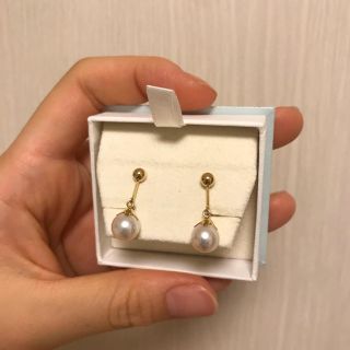 8672 【美品】TASAKI タサキ 田崎真珠 パール イヤリング