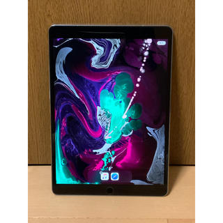 アップル(Apple)の【保証あり】iPad pro 10.5インチ 64GB スペースグレイ 本体のみ(タブレット)