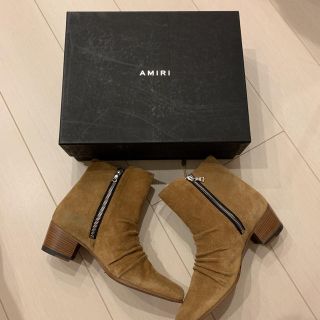 サンローラン(Saint Laurent)のAMIRI アミリ バンダナブーツ ショートブーツ サンローラン 37(ブーツ)