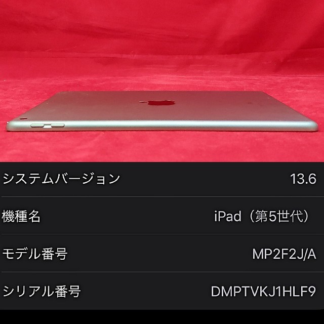 専用 / Apple iPad 5 2017 A1822 Wi-Fi シルバー