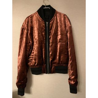 ハイダーアッカーマン(Haider Ackermann)の【未使用】Haider Ackermann ボマージャケット(ブルゾン)