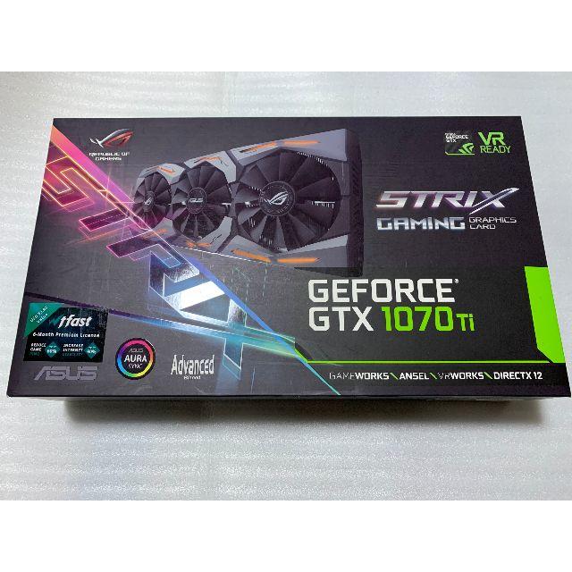 ASUS - 新品ASUS ROG-STRIX-GTX1070TI-A8G-GAMING訳あり