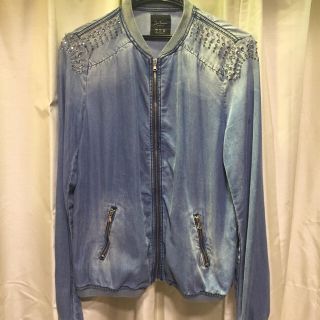 ザラ(ZARA)のZARA デニムブルゾン(Gジャン/デニムジャケット)