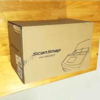 フジツウ(富士通)のScanSnap iX1500 [ホワイト](PC周辺機器)