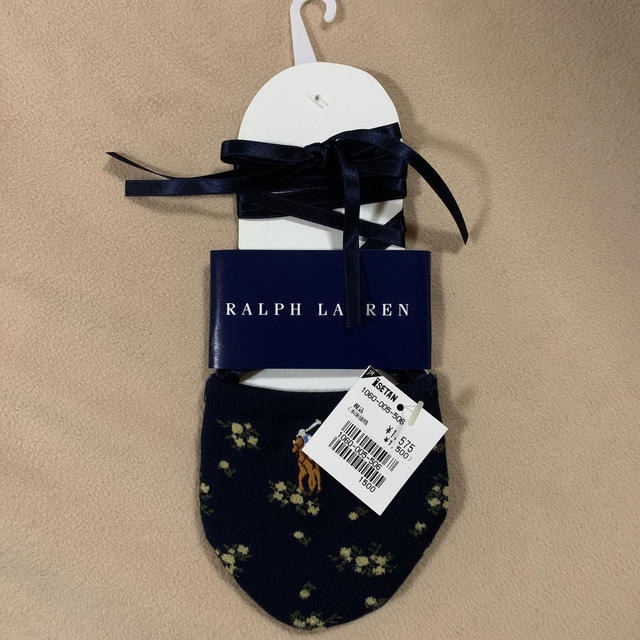 Ralph Lauren(ラルフローレン)のリボン付きソックス レディースのレッグウェア(ソックス)の商品写真