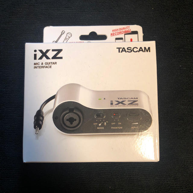 TASCAM iXZ オーディオインターフェース　INTERFACE タスカム 1