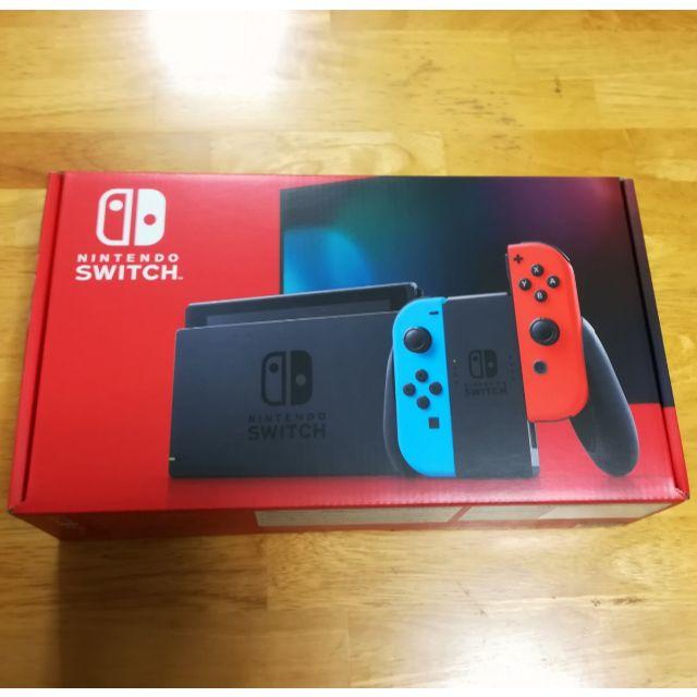 家庭用ゲーム機本体新品 Nintendo Switch 本体 ネオンブルー