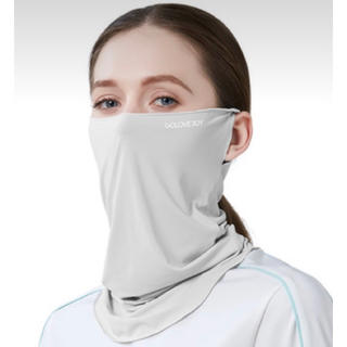 在庫処分 4色セット 冷感マスク フェイスマスク スポーツ UVカット (ネックウォーマー)