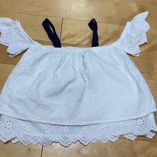 ザラキッズ(ZARA KIDS)の期間限定値下げ　ZARA kids  レースカットソー(Tシャツ/カットソー)